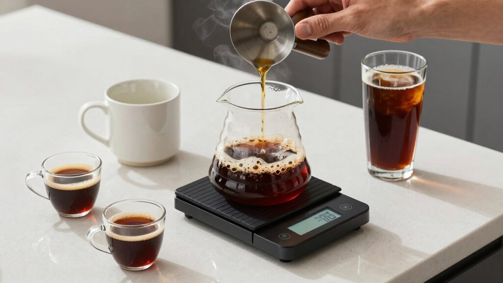 adjust coffee for any size