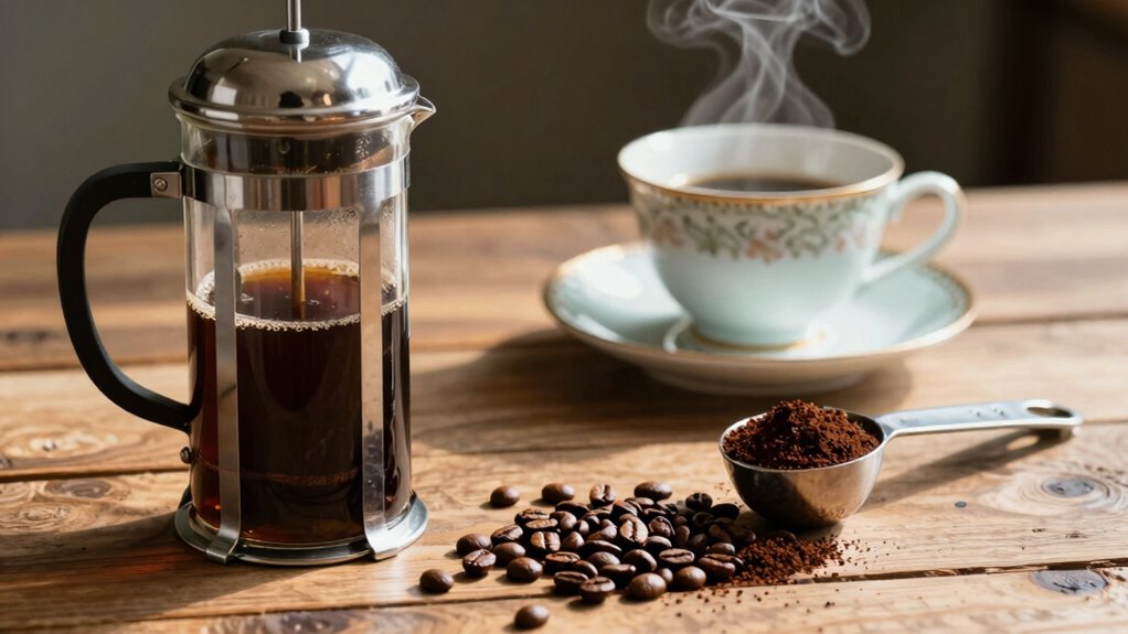 adjust coffee to water ratios