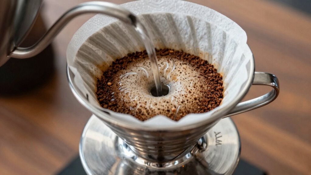 adjust grind and brew time