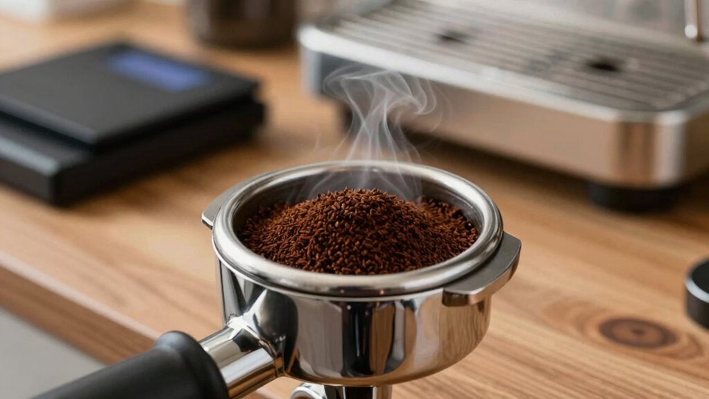 adjust grind size carefully