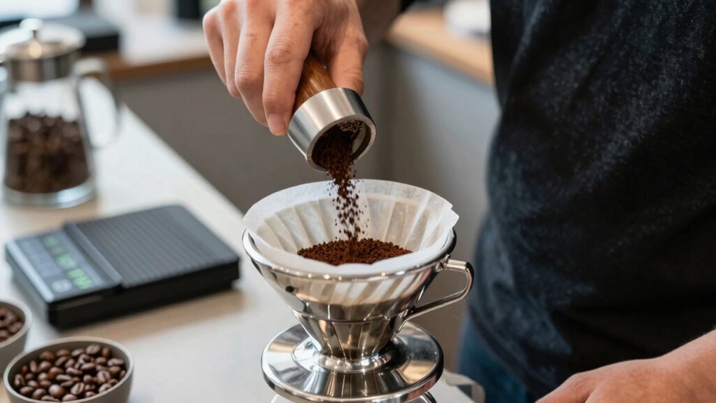 adjust grind size gradually