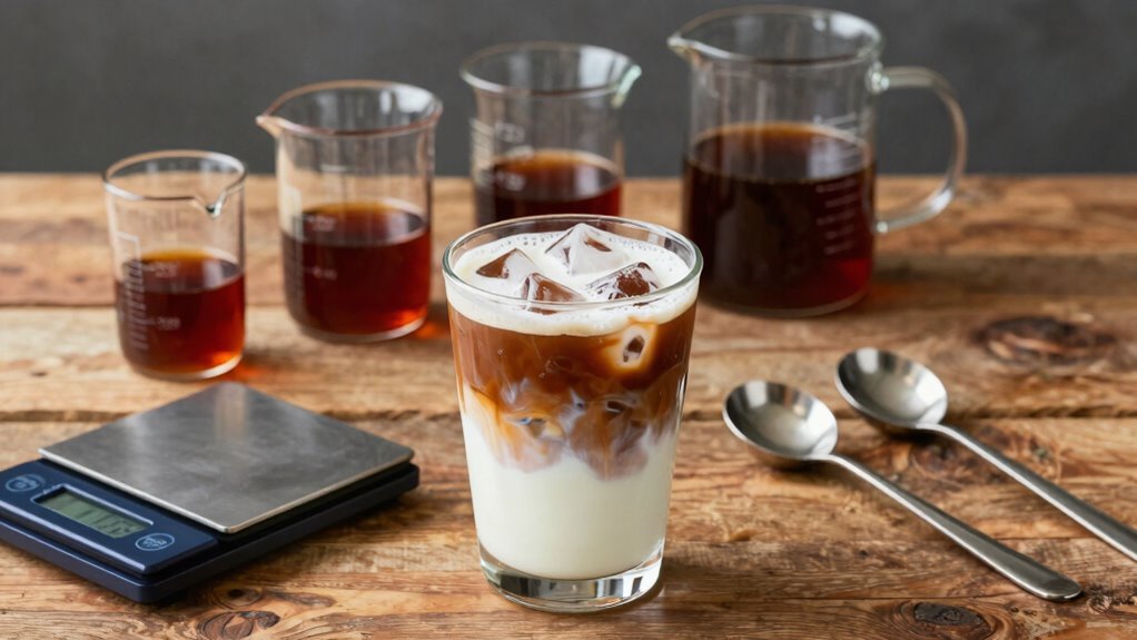 adjusting coffee recipe quantities
