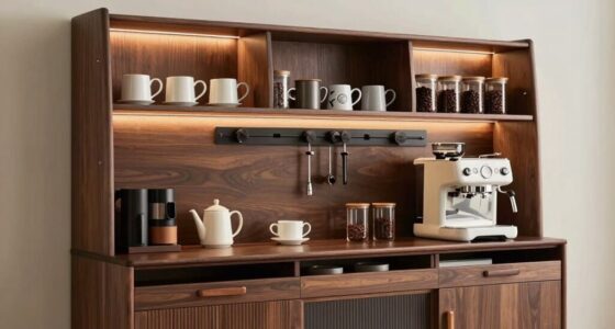 affordable coffee bar cabinets