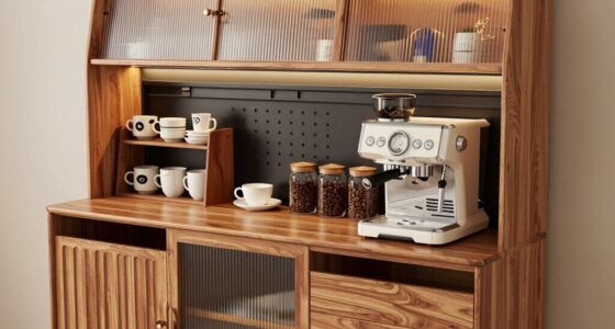affordable coffee bar cabinets