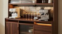 affordable coffee bar cabinets