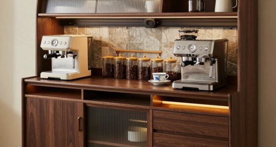 affordable coffee bar cabinets
