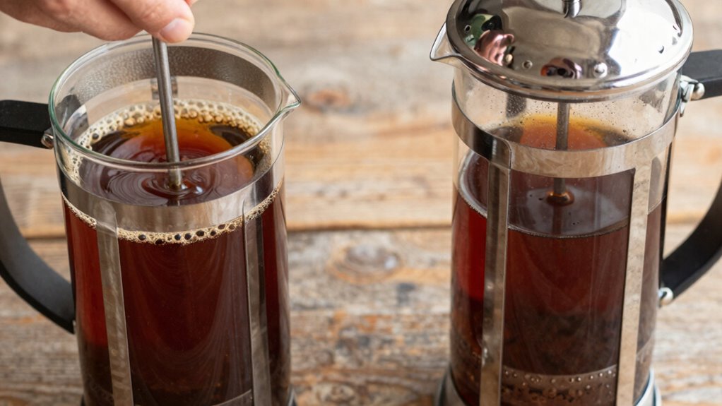 agitation enhances flavor extraction