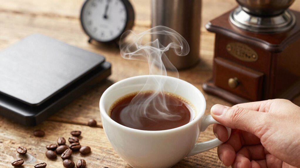 avoid bitter coffee brew