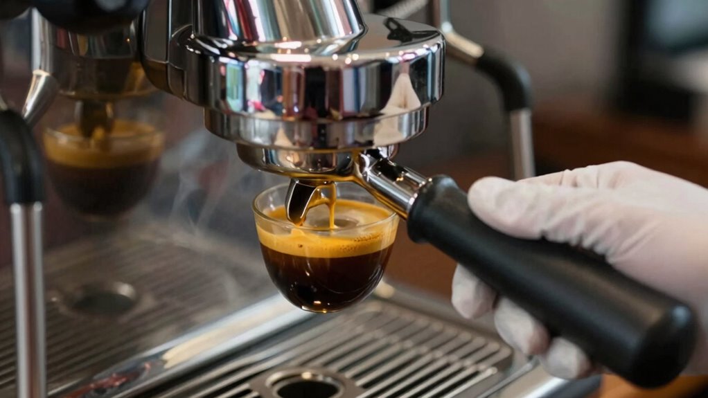 blonding indicates over extraction