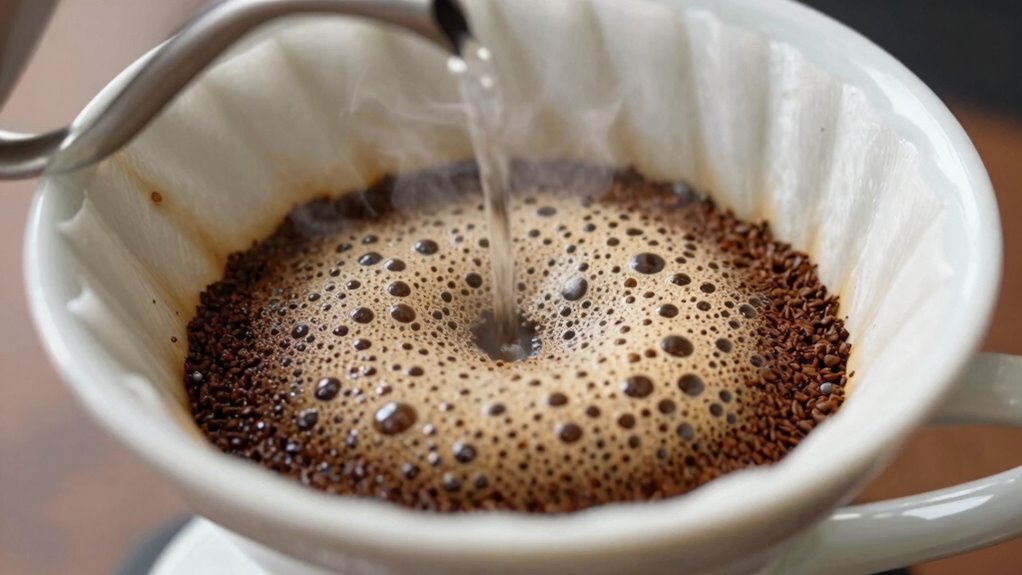 bloom coffee for enhanced flavor