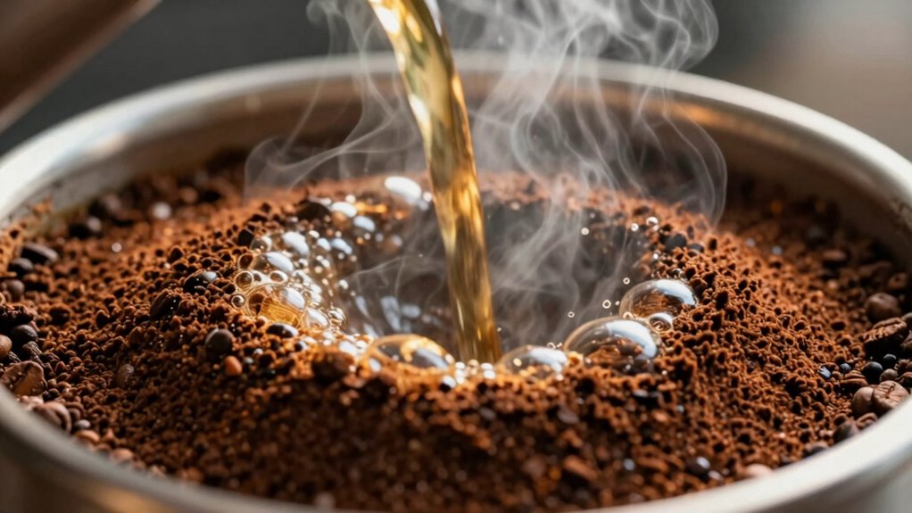 blooming enhances coffee flavor