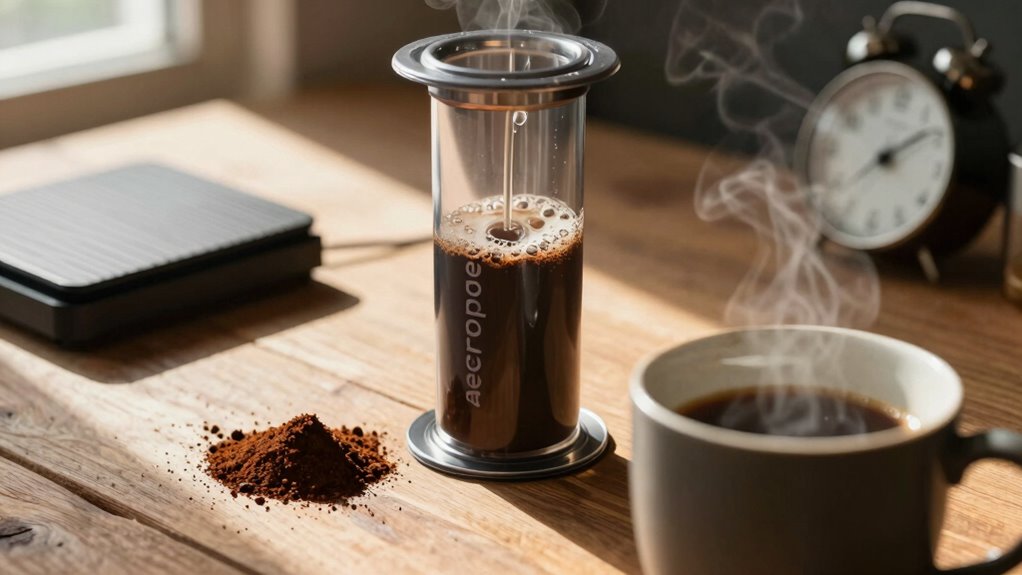 brew perfect aeropress coffee