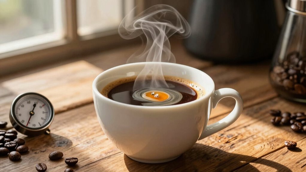brew temperature influences flavor