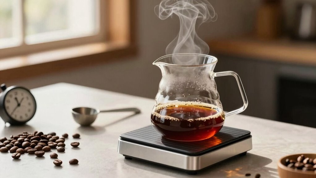 brew time influences flavor extraction