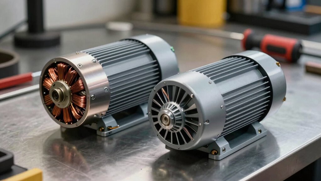 brushless versus brushed motors