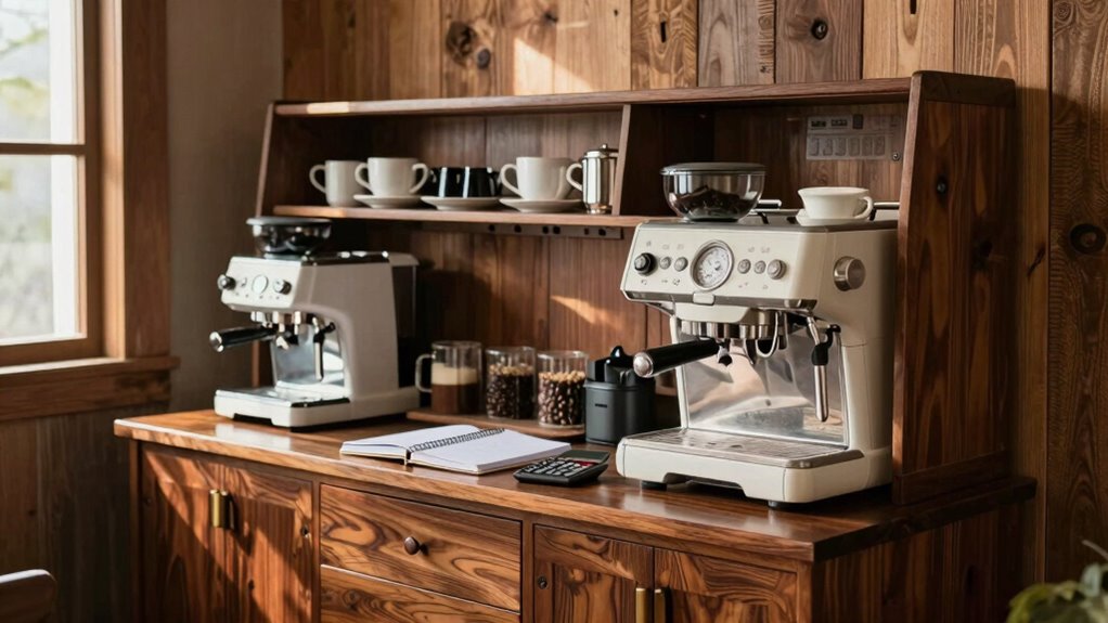 budget friendly coffee bar planning