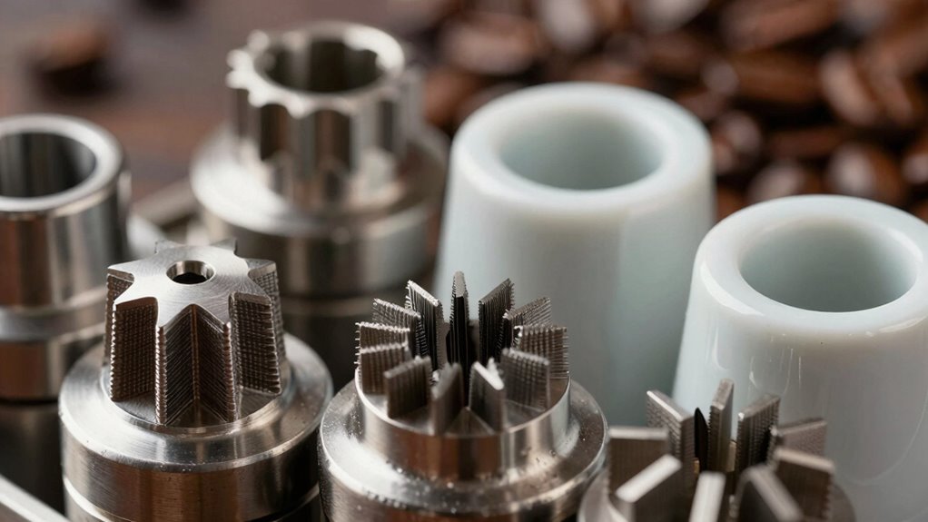 burr geometry impacts grind consistency