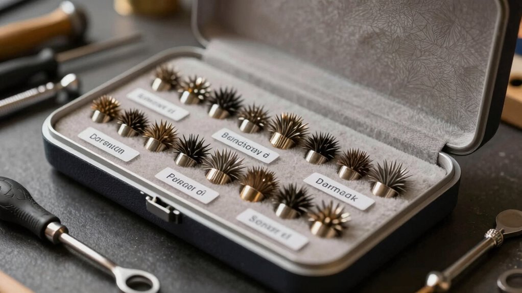burr protection and storage