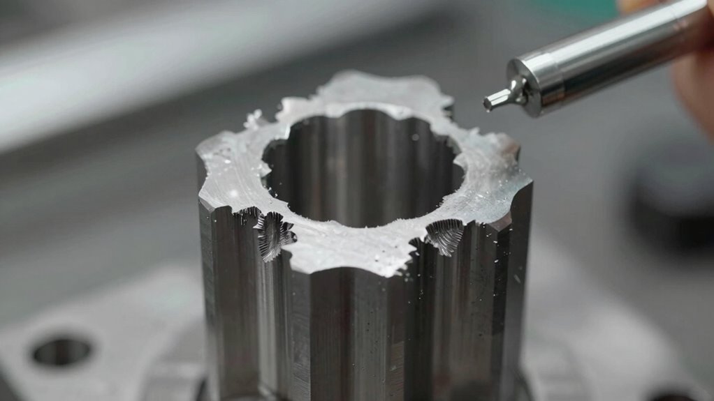 burrs impact machining precision