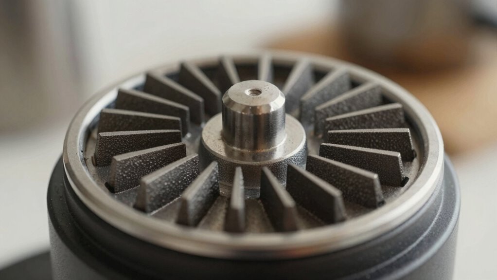 burrs shape material consistency