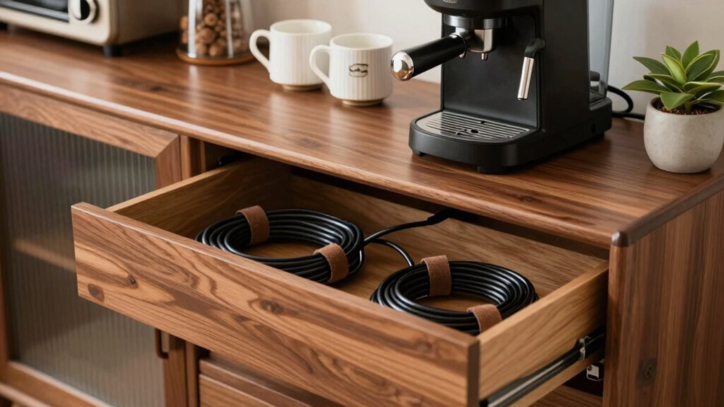 cable management for aesthetics