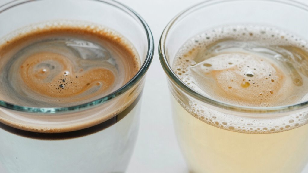calcium enhances coffee texture