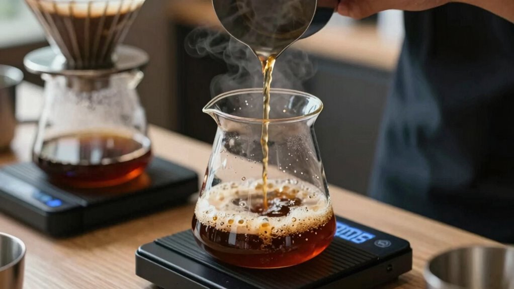 calculate coffee solids percentage