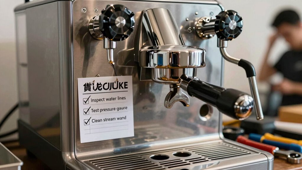 call professionals for repairs