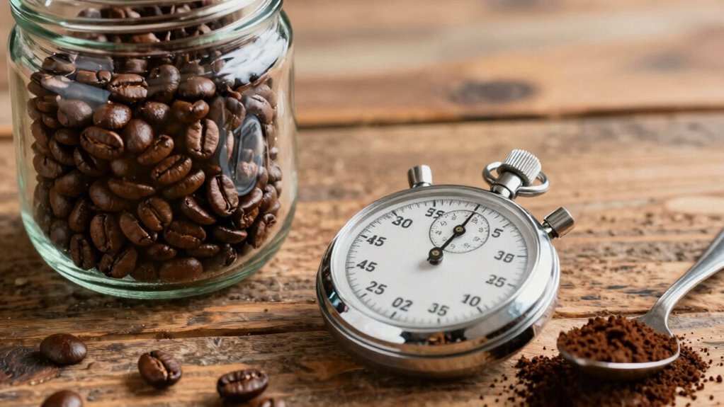 check aroma and grind