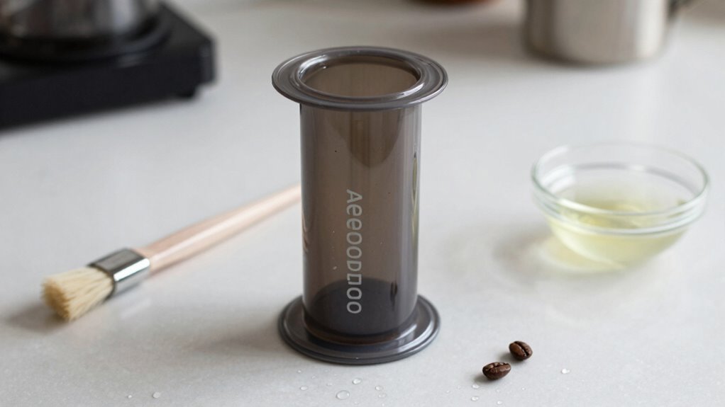 clean and maintain aeropress