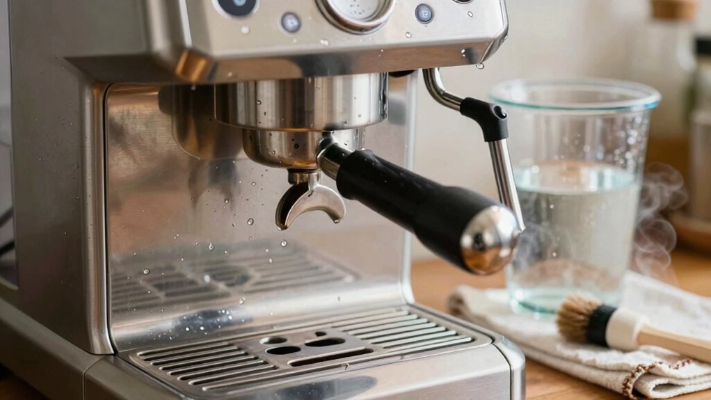 clean brew group regularly