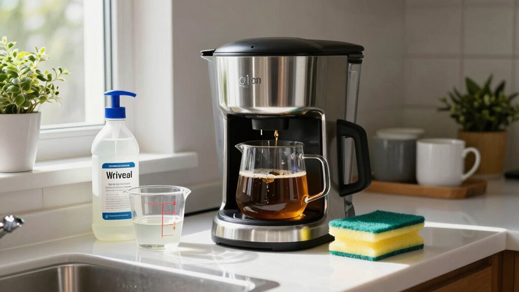 clean coffee maker essentials