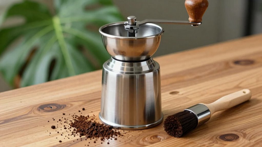 clean grinder better brew