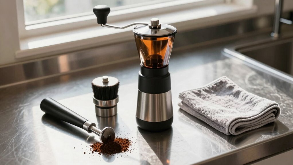 clean grinder for optimal flavor