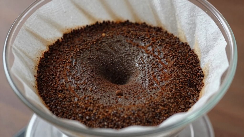coffee bed depth influences extraction