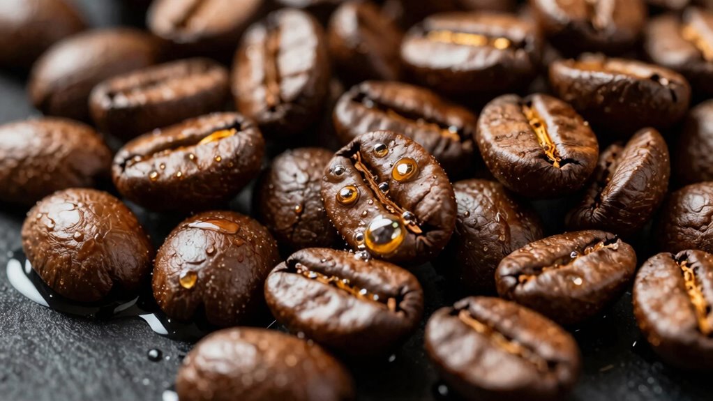 coffee bloom after roasting