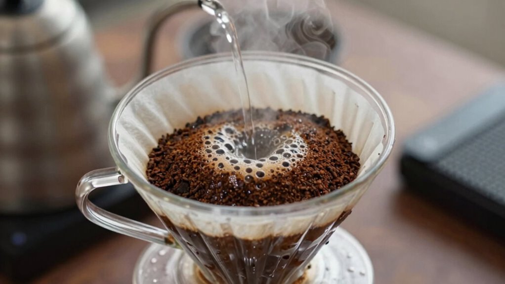 coffee blooming enhances flavor