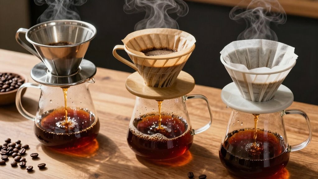 coffee filter impacts flavor