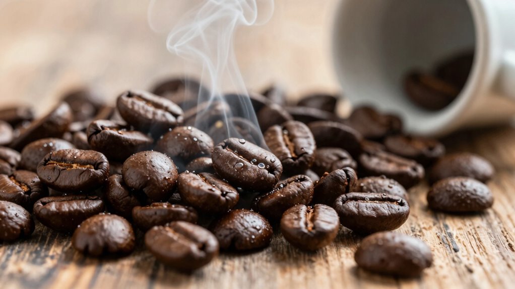 coffee gas release process