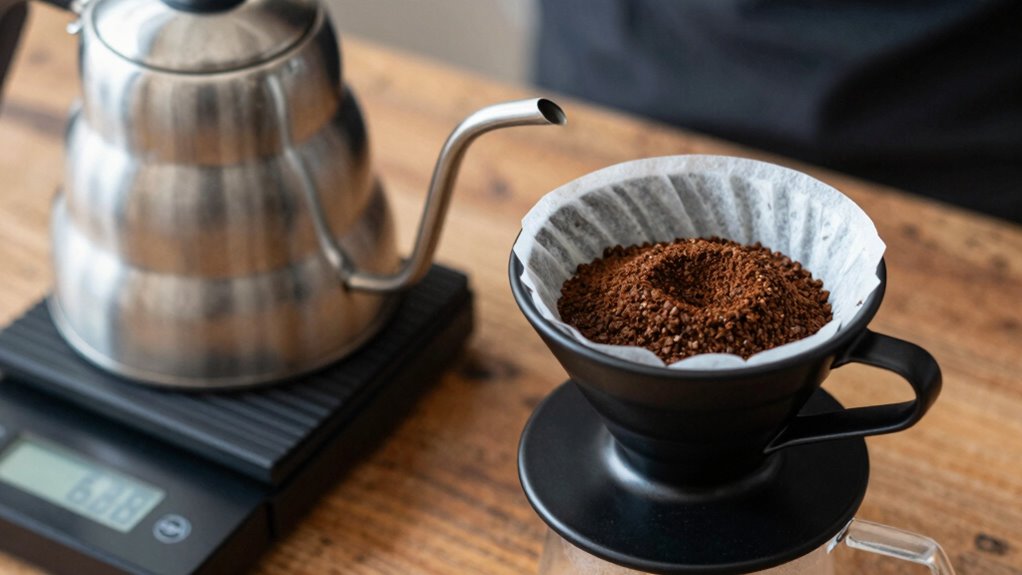 coffee grind and extraction