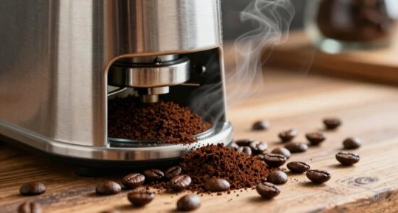 coffee grinder retention tips