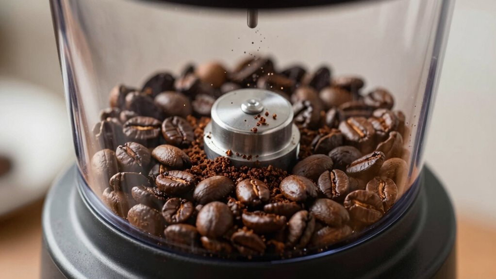 coffee grinder static causes