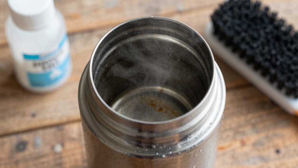 coffee residue causes odors