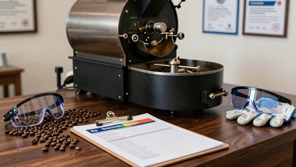 coffee roasting safety practices