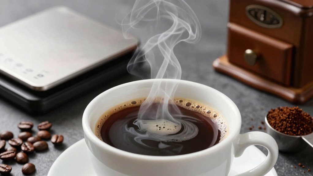 coffee strength influences flavor