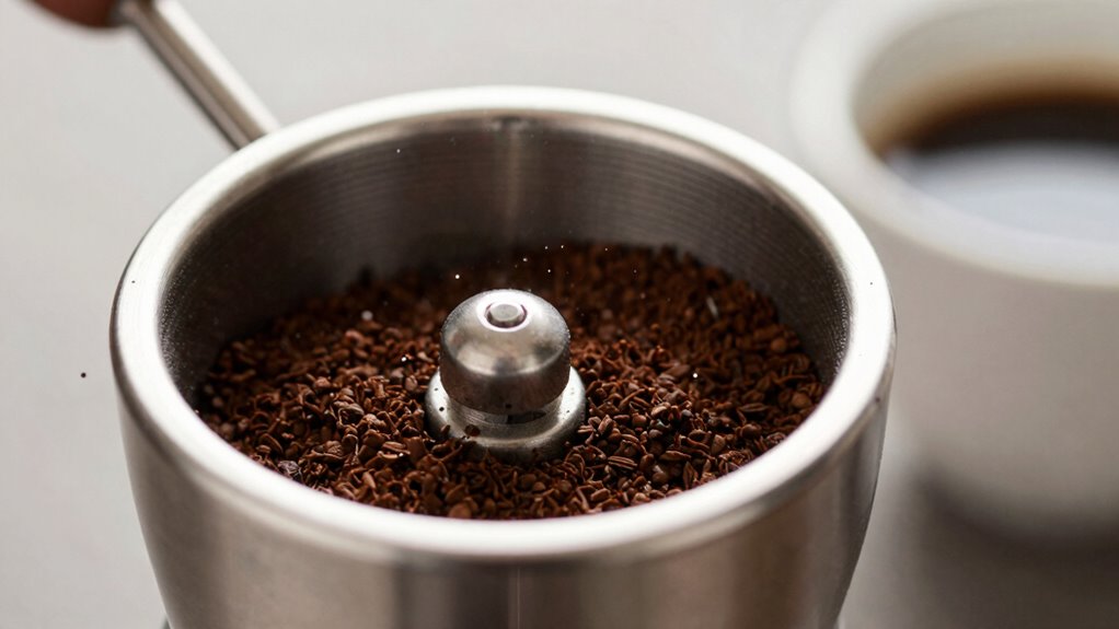 combating coffee grinding static
