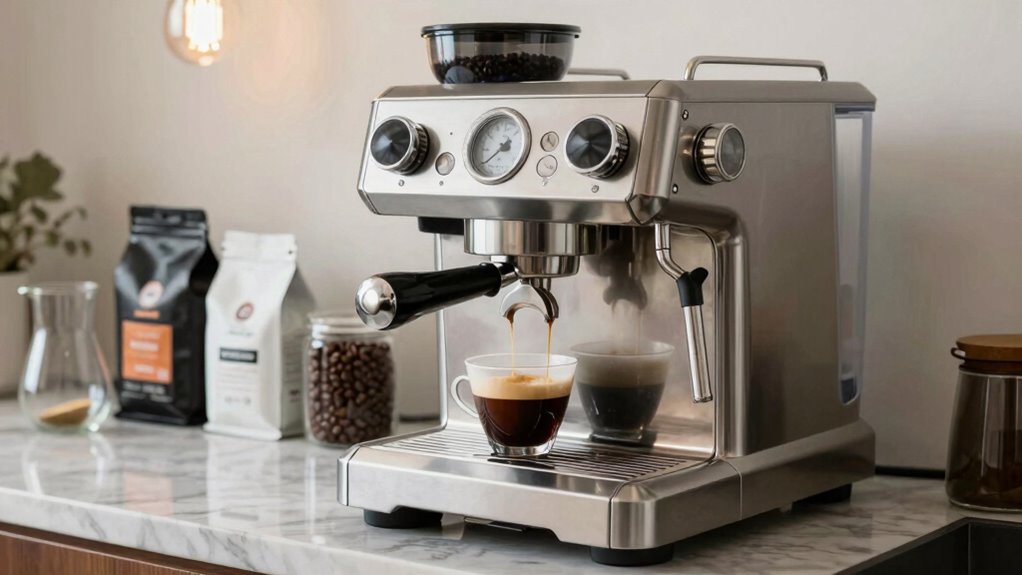 connected espresso brewing system