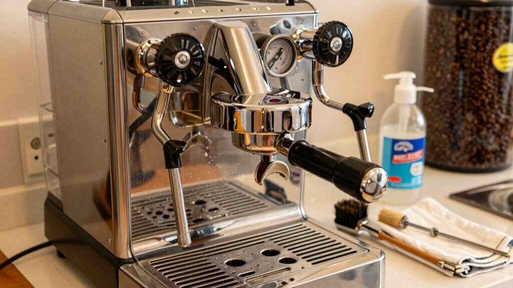 consistent espresso machine care