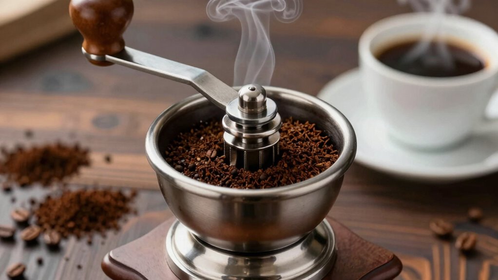 consistent grind enhances flavor