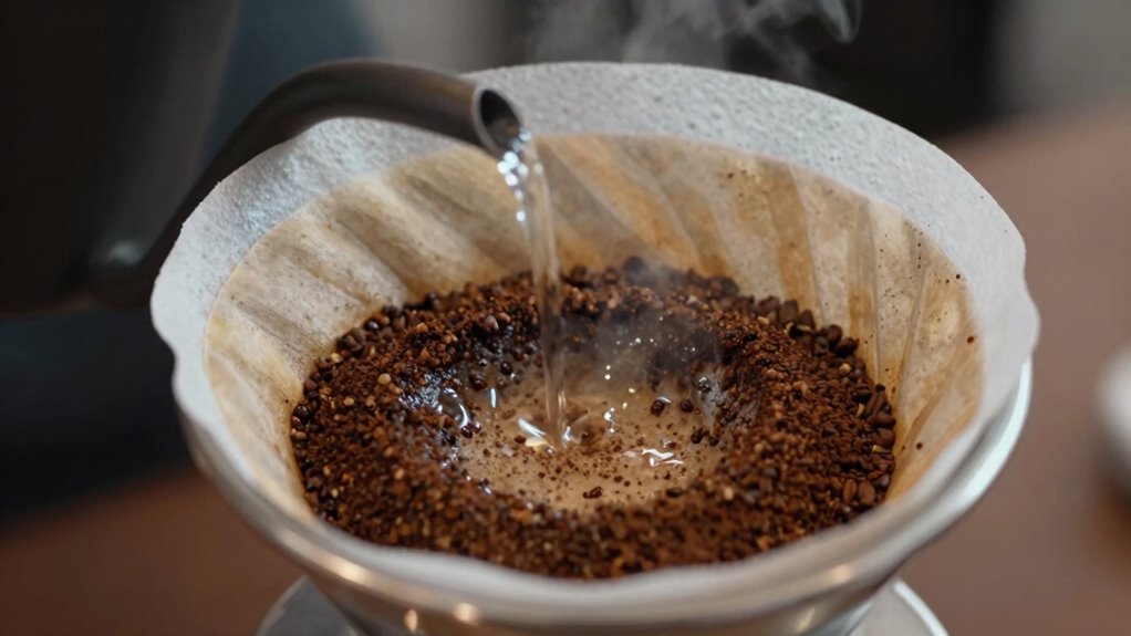 consistent grind size prevents clogs